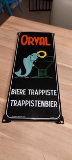 Kleine  ORVAL Trappistenbier - Biere Trappiste  2016 nr: 332, Ophalen of Verzenden, Nieuw, Reclamebord