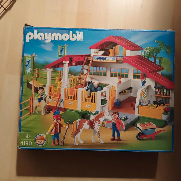 Playmobil 4190 centre équestre, Kinderen en Baby's, Speelgoed | Playmobil, Gebruikt, Los Playmobil, Ophalen of Verzenden