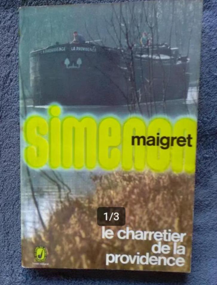 "Le charretier de la providence" Simenon (1970), Livres, Policiers, Utilisé, Enlèvement ou Envoi