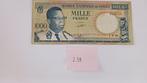 Banque National du Congo 1000 Francs 1964, Postzegels en Munten, Bankbiljetten | Afrika, Ophalen of Verzenden, Overige landen