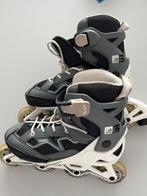 Skeelers Oxelo+hand-elleboog en knie beschermers, Sport en Fitness, Skeelers, Gebruikt, Kinderen, Inline skates 4 wielen, Ophalen