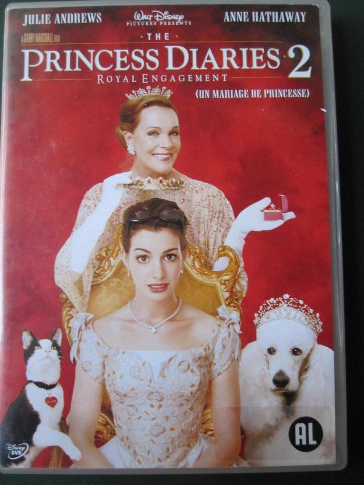 The Princess Diaries 2: Royal Engagement (2004), Cd's en Dvd's, Dvd's | Komedie, Zo goed als nieuw, Romantische komedie, Alle leeftijden