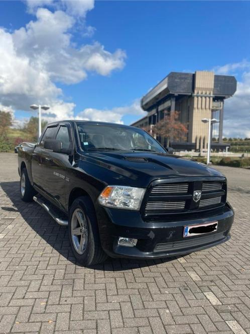 Véhicule Dodge ram 1500, Auto's, Dodge, Particulier, RAM 1500, Benzine, Euro 5, 4 deurs, Automaat, Zwart, Zwart, Leder, Ophalen