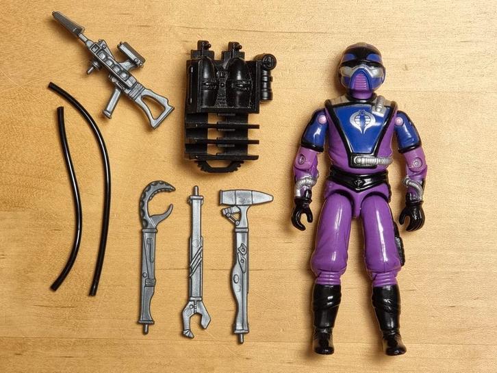 Gi Joe @ Techno-Viper Cobra @ Hasbro 1987, Verzamelen, Beelden en Beeldjes, Gebruikt, Ophalen of Verzenden