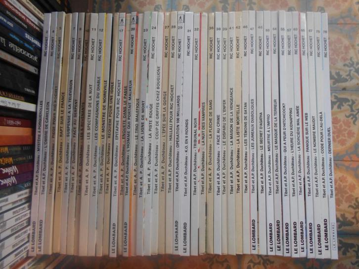 Ric Hochet 2 à 76, Livres, BD, Comme neuf, Plusieurs BD, Enlèvement
