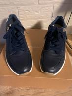 Schoenen Damart dames maat 38 blauw leder, Enlèvement ou Envoi, Comme neuf, Bleu, Chaussures basses