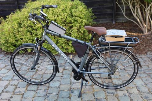 VELOCI EBIKE MIDDENMOTOR MET SLECHTS 491 km als NIEUW, Fietsen en Brommers, Fietsen | Heren | Herenfietsen, Zo goed als nieuw
