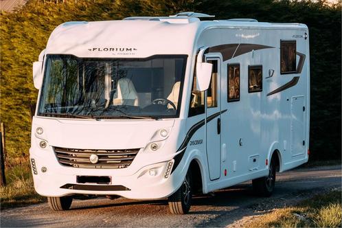 Camper Florium Florette Discover Crystal, Caravans en Kamperen, Mobilhomes, Particulier, Fiat, Diesel, Automaat, Hordeur, Ophalen