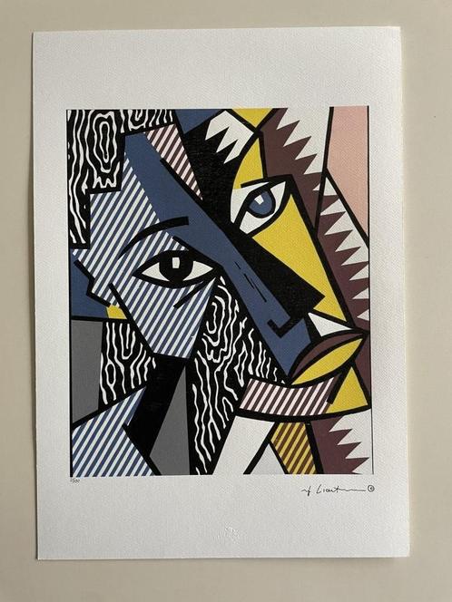 Roy Lichtenstein - Head *ZELDZAAM*, Antiquités & Art, Art | Lithographies & Sérigraphies, Enlèvement