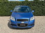 CHEVROLET AVEO 1.4 BENZINE 2009 (MET GARANTIE), Blauw, Bedrijf, 5 zetels, Grijs