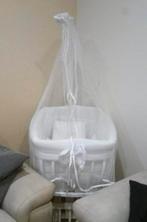 Berceau bébé blanc, Enfants & Bébés, Enlèvement, Comme neuf, Berceau