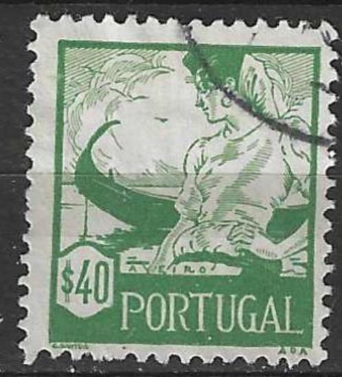 Portugal 1941 - Yvert 621 - Regionale kleding - Aveiro (ST), Timbres & Monnaies, Timbres | Europe | Autre, Affranchi, Portugal