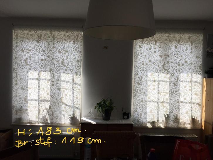 5 mooie rolgordijnen met blokkeringssysteem, Maison & Meubles, Ameublement | Rideaux & Stores à lamelles, Comme neuf, Enlèvement