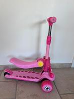 Kinder step (scooter) drie wielen verstelbaar zitje, Fietsen en Brommers, Steps, Ophalen, Zo goed als nieuw