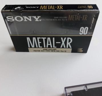 Sony Metal-XR 90 ------- 4 cassettes beschikbaar voor biedingen