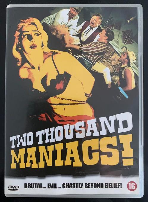Two Thousand Maniacs!, Cd's en Dvd's, Dvd's | Actie, Zo goed als nieuw, Vanaf 16 jaar, Ophalen of Verzenden