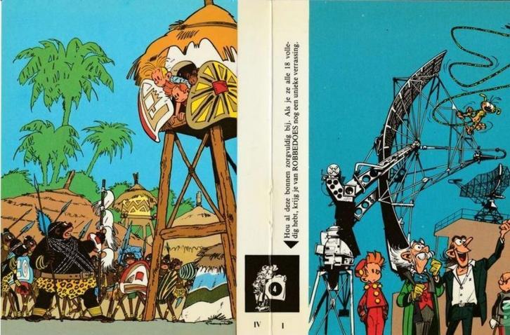 Robbedoes en Kwabbernoot: 18 x Pareltjes uit Robbedoes, Verzamelen, Postkaarten | Themakaarten, Ongelopen, 1980 tot heden, Overige thema's