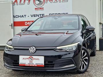 VW Golf 8 1.0 TSI*1MAIN*GPS*CAMERA*FUL LED*COCKPIT*CARPLAY beschikbaar voor biedingen