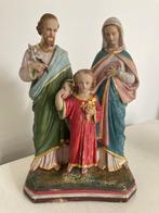 Oud beeld Heilige Familie (31 cm), Antiek en Kunst, Ophalen of Verzenden