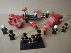 Lego vintage brandweermannen (vrachtwagens, boten; motorfiet, Ophalen of Verzenden, Gebruikt, Losse stenen, Lego