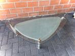 Salontafel in glas - goede staat, Huis en Inrichting, Ophalen, Gebruikt, Glas