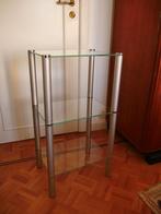 Glazen etagere kastje, Ophalen, Gebruikt