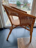 Rieten rotan fauteuil stoel, Huis en Inrichting, Ophalen