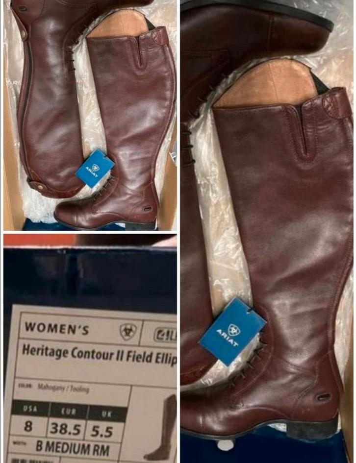 3 de Mes ACCESSOIRES 🐴 2 Paires BOTTES ARIAT 1 Casque UVEX, Animaux & Accessoires, Chevaux, Plusieurs animaux, Ne s'applique pas