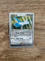 Latios ex 94/97 Ex Dragon Pokemon, Ophalen of Verzenden, Gebruikt, Losse kaart, Foil