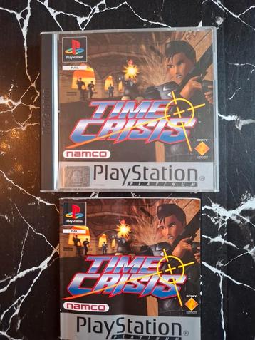 Time Crisis PlayStation 1! Compleet! beschikbaar voor biedingen