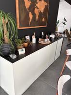 Wit / zwart dressoir, Huis en Inrichting, Kasten | Dressoirs, Ophalen, Zo goed als nieuw