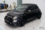 Fiat 500 Abarth spider scorpioneoro! 1/2000!Limited! Full op, Auto's, Voorwielaandrijving, 4 zetels, Zwart, 4 cilinders