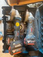 2 x Bosch proffesionele slijpmolen gws 18-125, Doe-het-zelf en Bouw, Gereedschap | Boormachines, Ophalen of Verzenden, Zo goed als nieuw