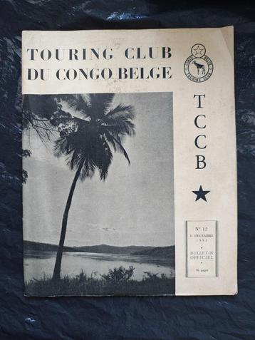 Revue Touring Club Congo Belge pygmées évolués Livre  beschikbaar voor biedingen