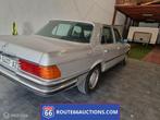 Mercedes-Benz SE 350 1975 | Route 66 Auctions, Lederen bekleding, 4 deurs, Bedrijf, Zilver of Grijs