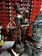 Bronzen beeld 120cm hoog C. Caudion, Enlèvement