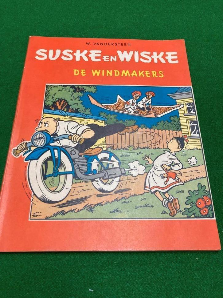 Suske en Wiske – De Windmakers – Eerste Druk 1960, Boeken, Stripverhalen, Gelezen, Eén stripboek, Ophalen of Verzenden