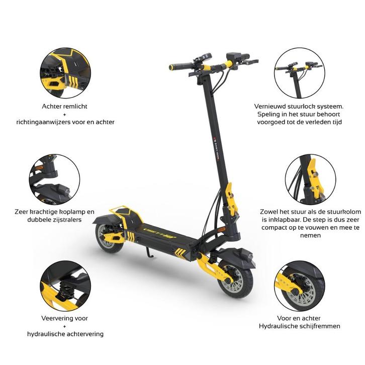 Zero10X Z10X Z9 Vsett 8 Vsett 9 Vsett10+ Vsett11+ Kaabo, Fietsen en Brommers, Steps, Nieuw, Elektrische step (E-scooter), Ophalen of Verzenden
