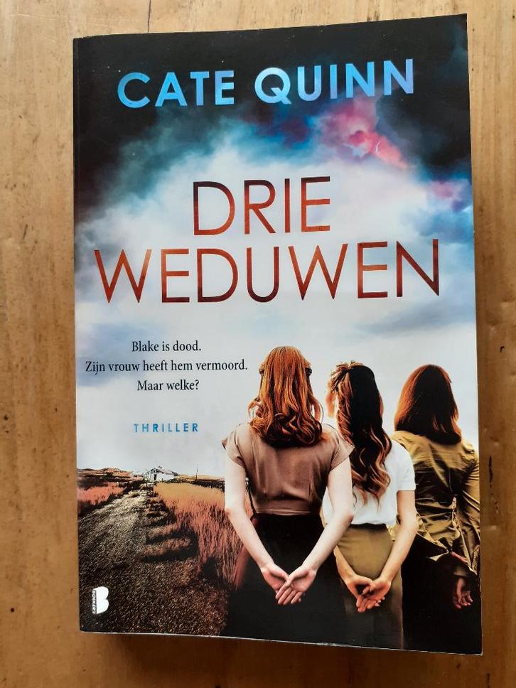 Boek ‘Drie weduwen’ van Cate Quinn, Boeken, Thrillers, Zo goed als nieuw, Europa overig, Ophalen of Verzenden