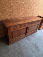 Massief teakhouten dressoir  189cm, Huis en Inrichting, Ophalen, Gebruikt