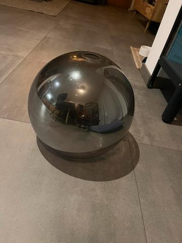 Hanglamp rookglas diameter 30 cm