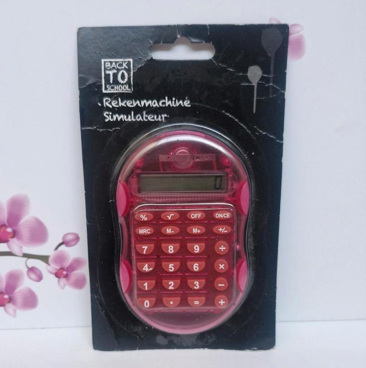 Calculatrice rose *nouveau*, Divers, Calculatrices, Neuf, Enlèvement ou Envoi
