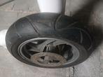 Voor velg peugeot vivacity 120/70/12  inch, Fietsen en Brommers, Ophalen, Gebruikt, Overige typen, Peugeot