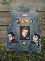 Elvis Presley jeans vest, Kleding | Heren, Bodywarmers, Ophalen of Verzenden, Zo goed als nieuw