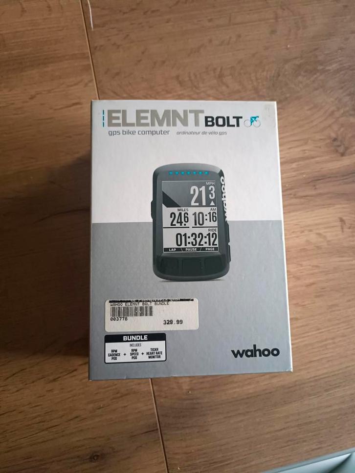 Gps Wahoo, Fietsen en Brommers, Fietsaccessoires | Fietscomputers, Zo goed als nieuw, GPS, Ophalen
