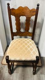 Uitschuifbare eettafel met 6 stoelen, Enlèvement, Comme neuf, Ovale