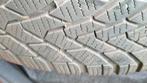 Set stalen wielen 5x112 195 65 15 Conti Winter 5 mm VW etc, Gebruikt, 15 inch, Banden en Velgen, Personenwagen