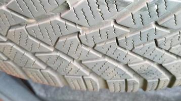 Set stalen wielen 5x112 195 65 15 Conti Winter 5 mm VW etc beschikbaar voor biedingen