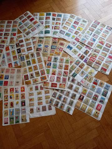 Verschillende oude etiketten van luciferdoosjes beschikbaar voor biedingen