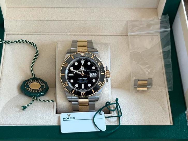 Rolex Submariner Date Or/Acier, Bijoux, Sacs & Beauté, Montres | Hommes, Comme neuf, Rolex, Or, Or, Enlèvement
